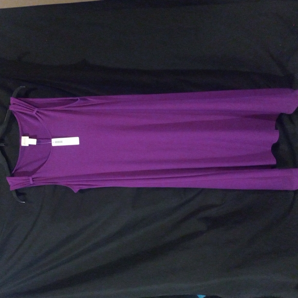 Chico's Dresses Chicos Shoulder Detail Midi Dress Poshmark